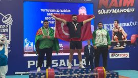 2. Uluslararası Naim Süleymanoğlu Halter Turnuvası’nda Türkiye şampiyon oldu