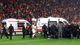 Göztepe-Altay maçında kaleciye korner direğiyle vuran sanığa 15 yıl hapis istemi