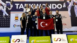 Milli tekvandocular İspanya’da 5 madalya kazandı