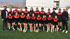 Şırnak Belediyesi Nuhspor Kadın Futbol Takımı’nda hedef Süper Lig
